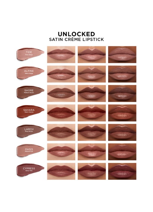 Hourglass Unlocked™ Satin Crème - lipstick - detail 3 304 alphine