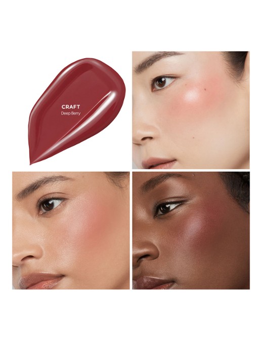 Hourglass Unreal Liquid Blush - vloeibare blush - detail 4 craft