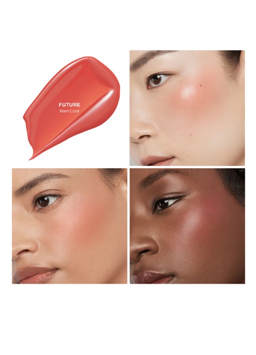 Hourglass Unreal Liquid Blush - vloeibare blush - detail 3 future