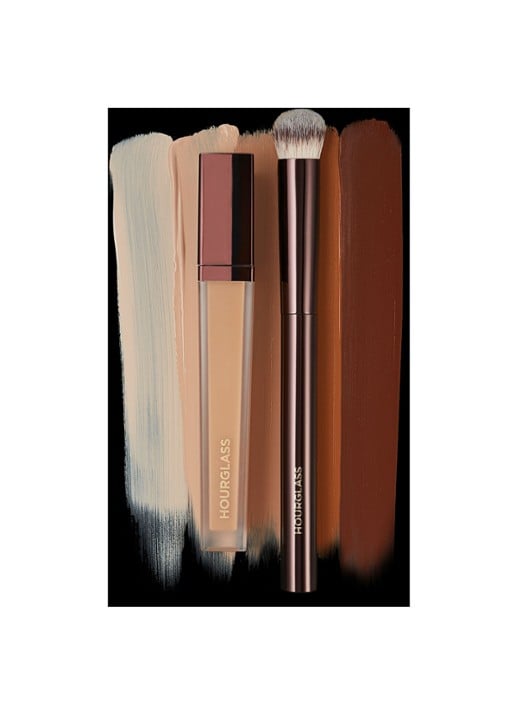 Hourglass VANISH™ Seamless Finish Concealer Brush - concealerkwast - voorkant 2 bruin