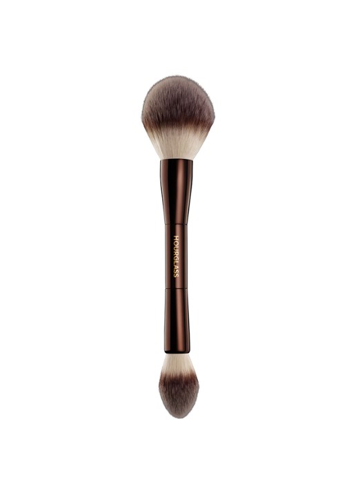 Hourglass VEIL™ Powder Brush - poederkwast - voorkant bruin