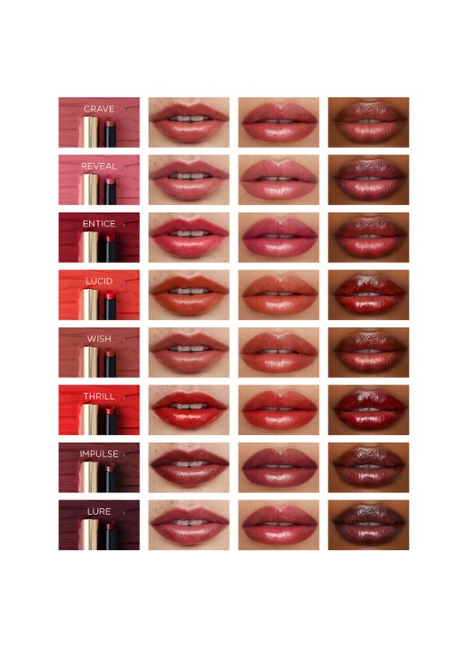 Hourglass Volumizing Glossy Balm - getinte lipbalsem - detail 5 140 crave