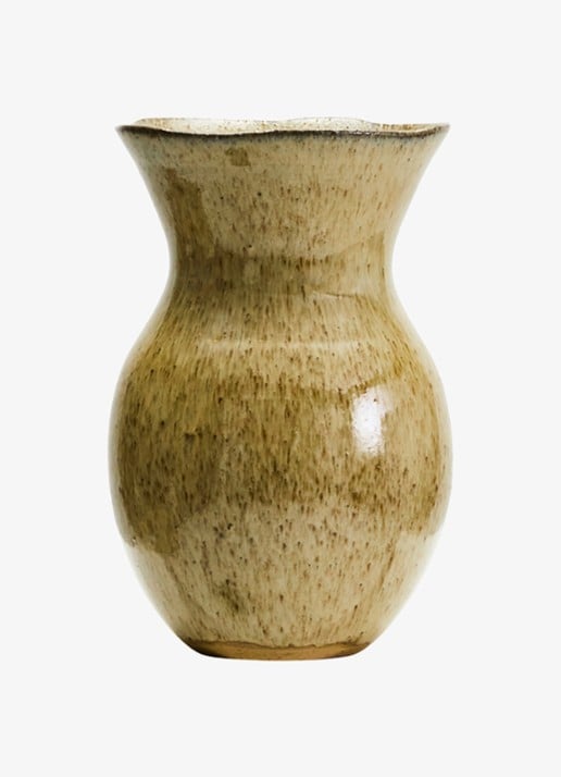 House Doctor Corp vaas 27 cm - voorkant 2 beige