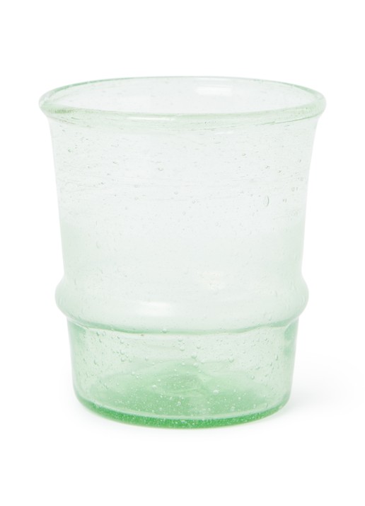 House Doctor Jeema drinkglas 12 cl - voorkant lichtgroen