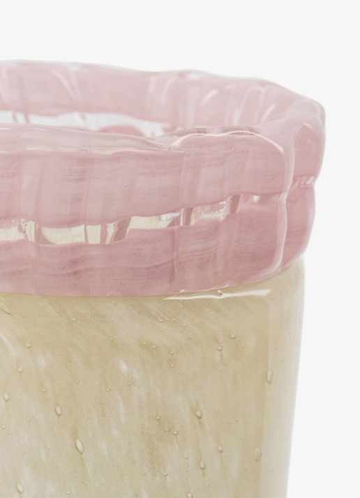 House Doctor Kupla vaas 9,5 cm - detail 4 beige