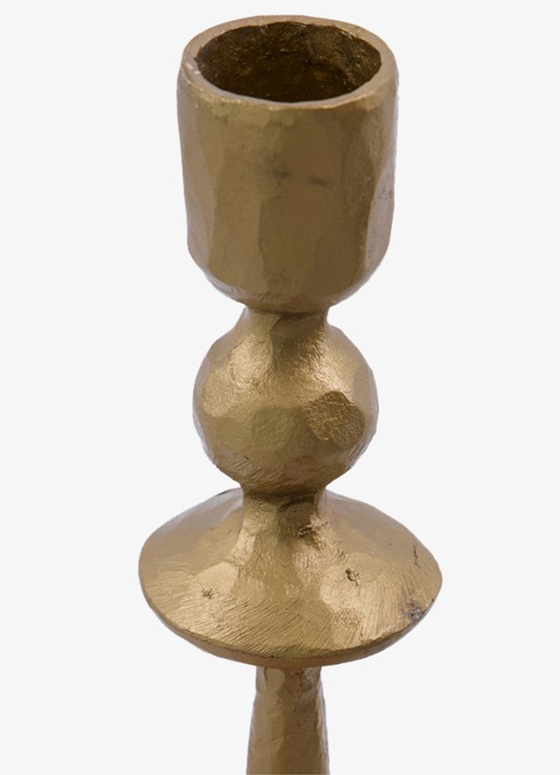House Doctor Lumi kandelaar 30 cm - detail goud