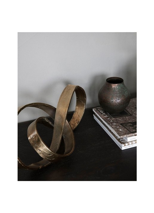 House Doctor Nauji object 40 cm - detail goud