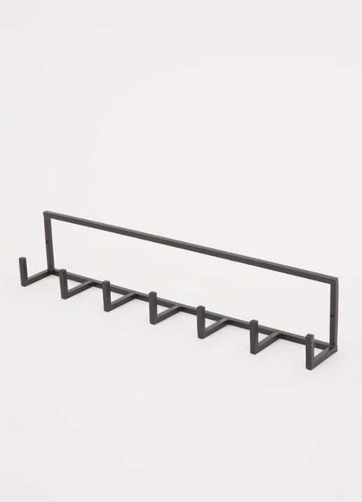 House Doctor Rack kapstok 60,5 cm  - voorkant 2 zwart