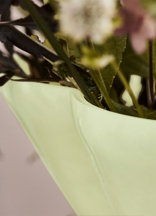 House Doctor Say vaas 21,5 cm - detail 4 lichtgroen