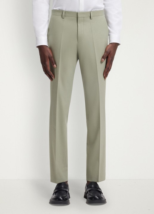 HUGO Arti-Hesten253X slim fit 2-delig pak in wolblend - detail 3 light/pastel green-337 / groen