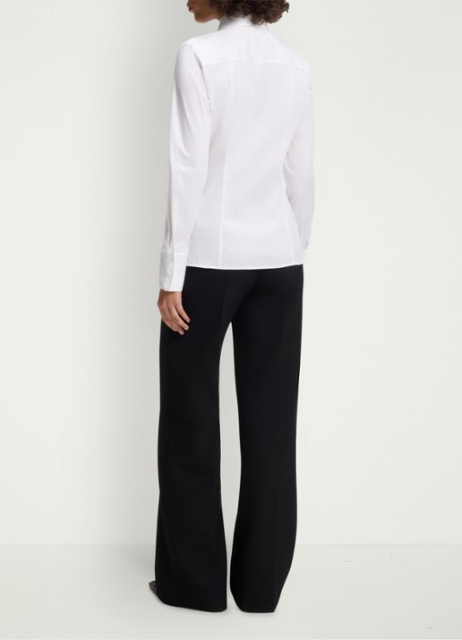 HUGO Blouse met kraag - achterkant 4 wit