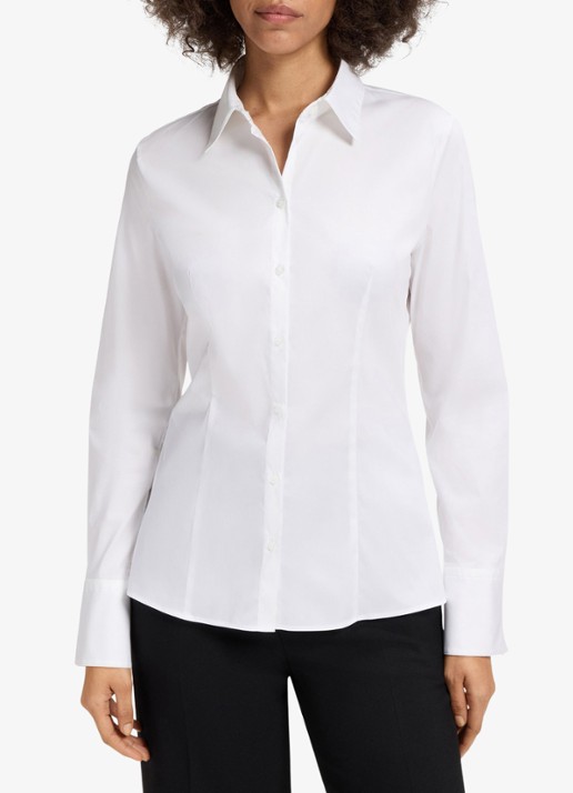 HUGO Blouse met kraag