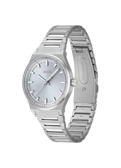 HUGO BOSS Candor horloge HB1502736 - detail 4 zilver