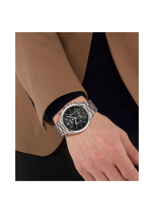 HUGO BOSS Champion horloge HB1513871 - detail zilver