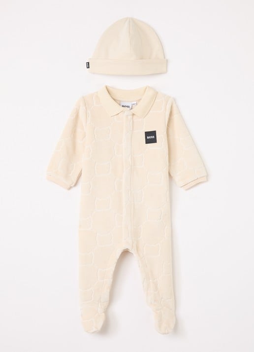 HUGO BOSS Set van babypak met muts 2-delig