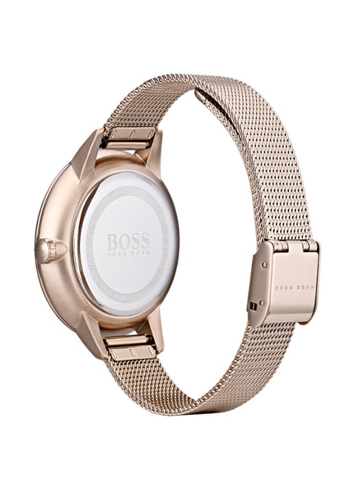 HUGO BOSS Symphony horloge HB1502424 - detail 2 roségoud