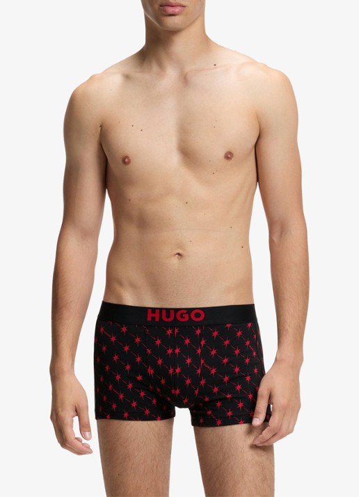 HUGO Boxershort met logoband in 3-pack