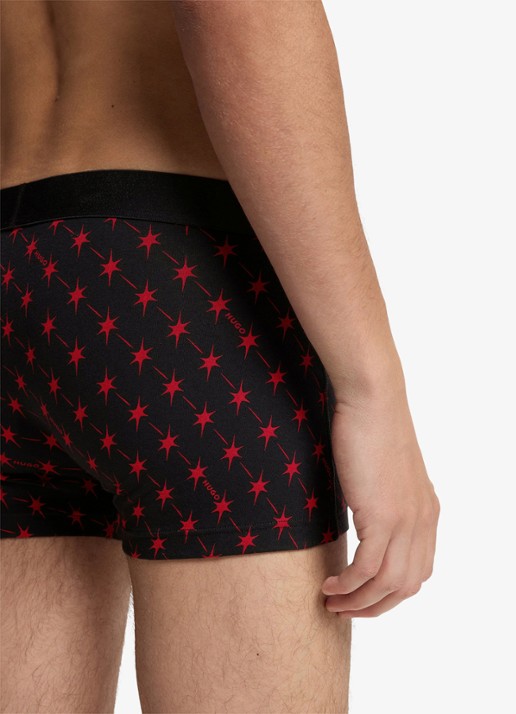 HUGO Boxershort met logoband in 3-pack - detail 3 zwart