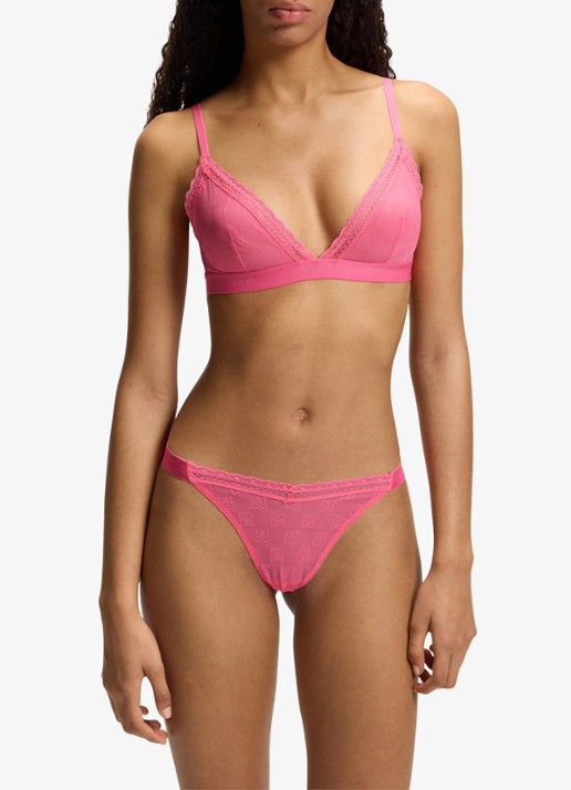 HUGO Bralette van kant