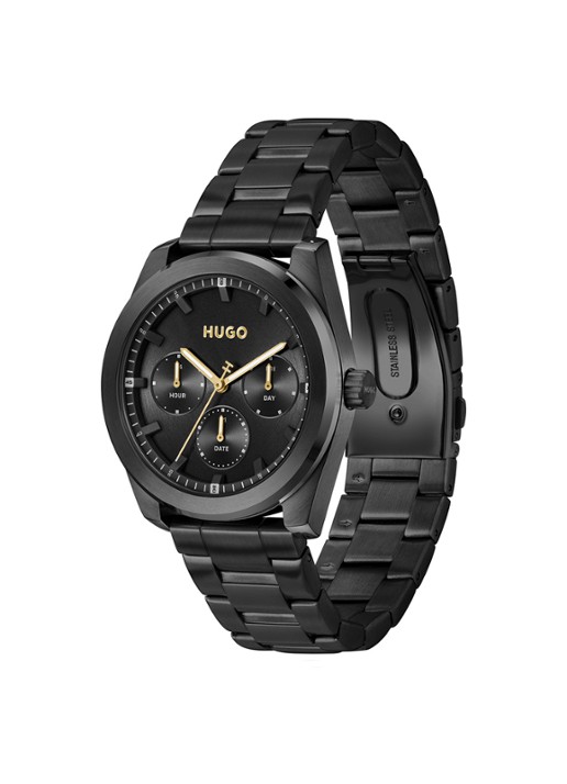 HUGO Bright Sport horloge HU1530426  - detail zwart