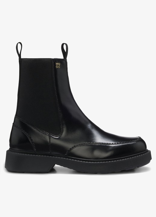 HUGO Chelsea boot - voorkant 3 zwart