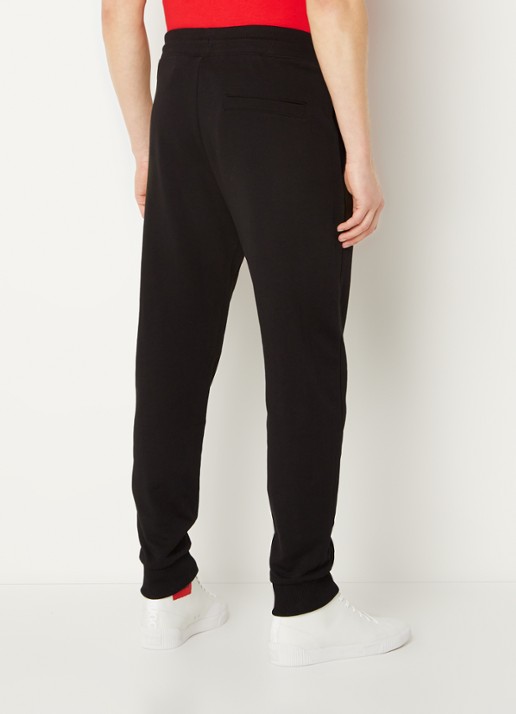 HUGO Dwellrom slim fit joggingbroek met klepzak - achterkant 5 zwart
