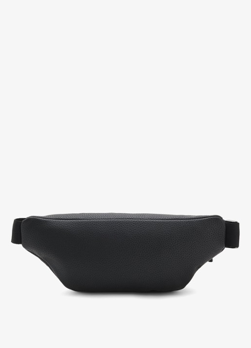 HUGO Heuptas met logo - voorkant 2 black-002 / zwart