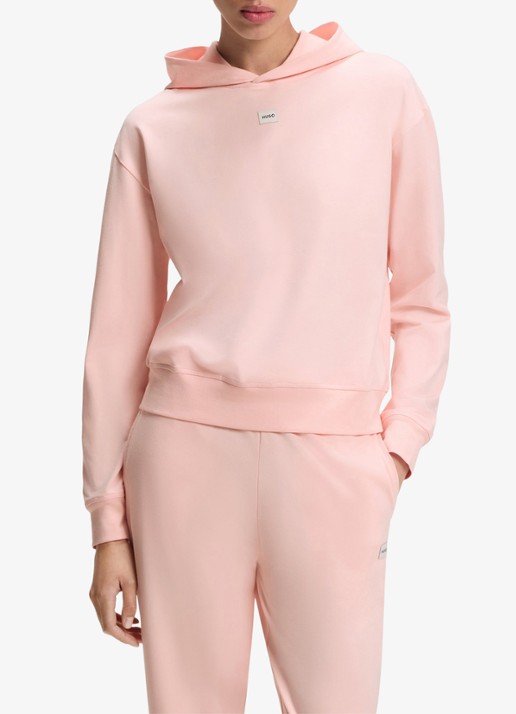 HUGO Lounge hoodie met logo