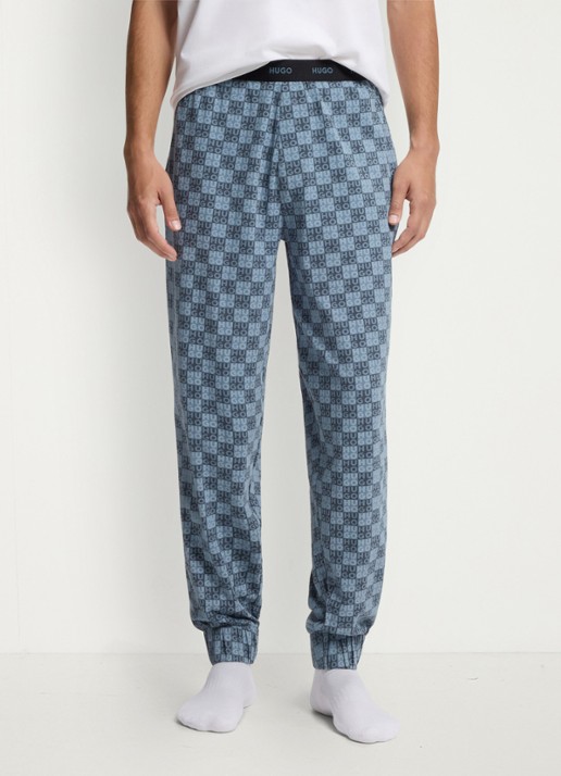 HUGO Pyjamabroek met logoprint