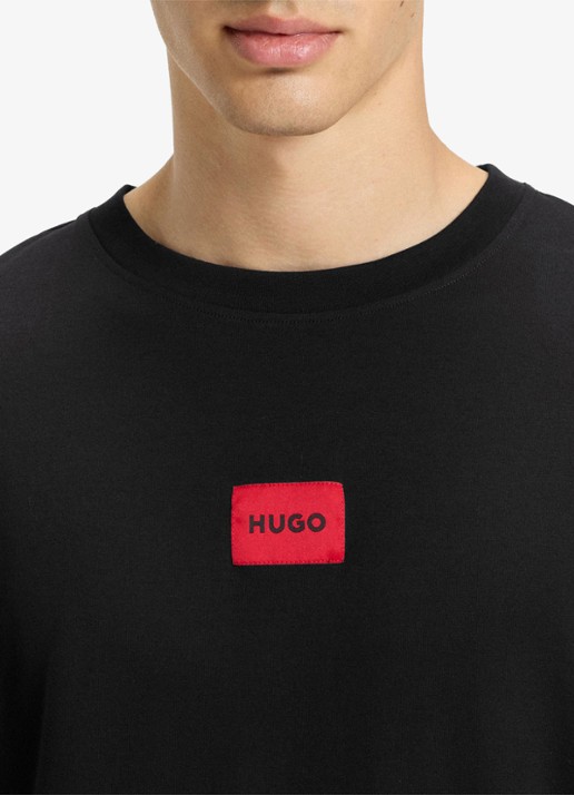 HUGO Pyjamaset met logo in giftset - detail 2 zwart