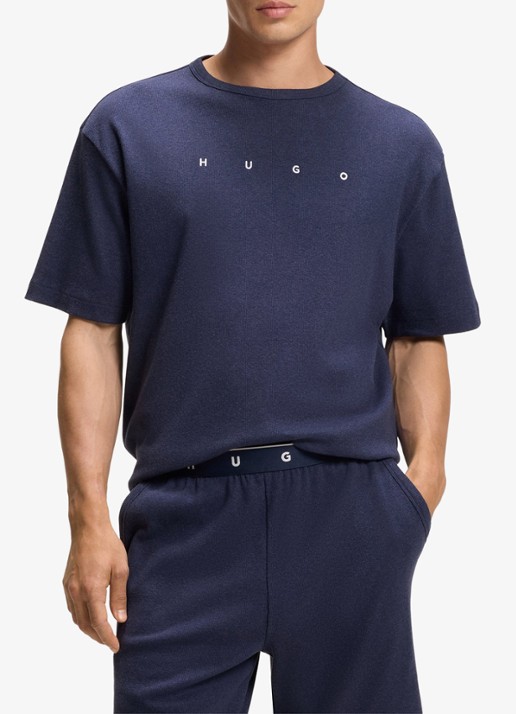 HUGO Pyjamashirt met logo