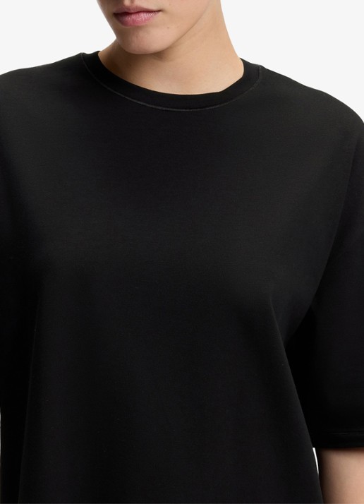 HUGO Pyjamashirt met mesh detail - detail 2 zwart