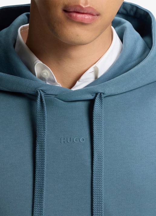 HUGO Relaxed-fit trainingspak met logoprints - detail 2 lichtblauw
