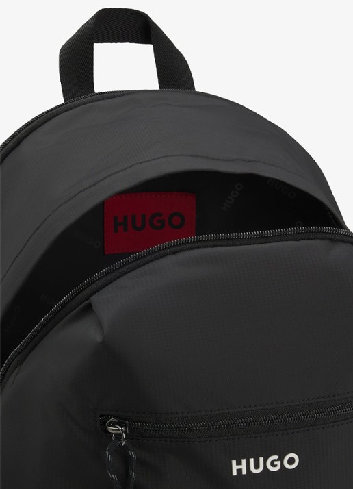 HUGO Rugzak met logo - detail 4 zwart
