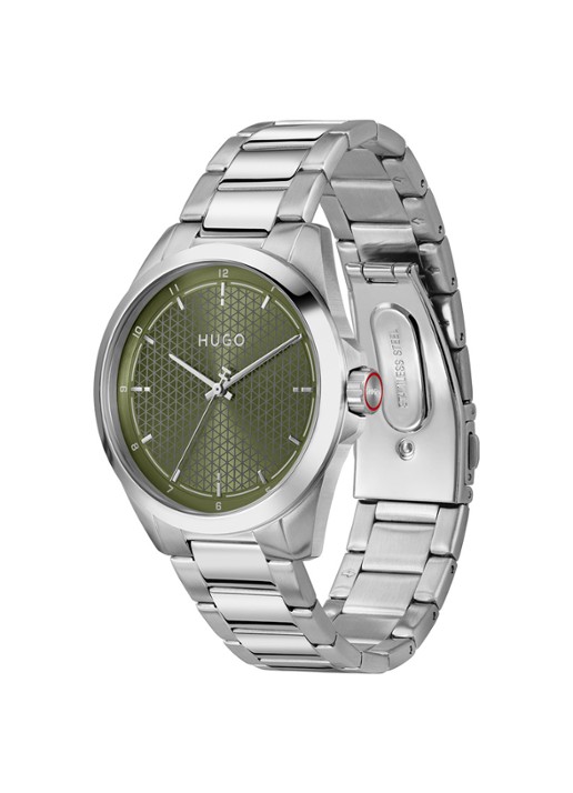 HUGO #SEAM horloge HU1530453 - detail 3 zilver