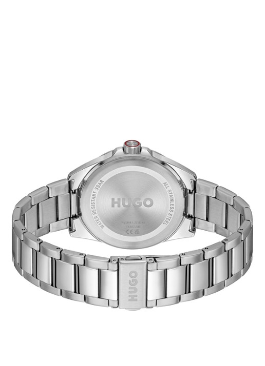 HUGO #SEAM horloge HU1530453 - detail 4 zilver