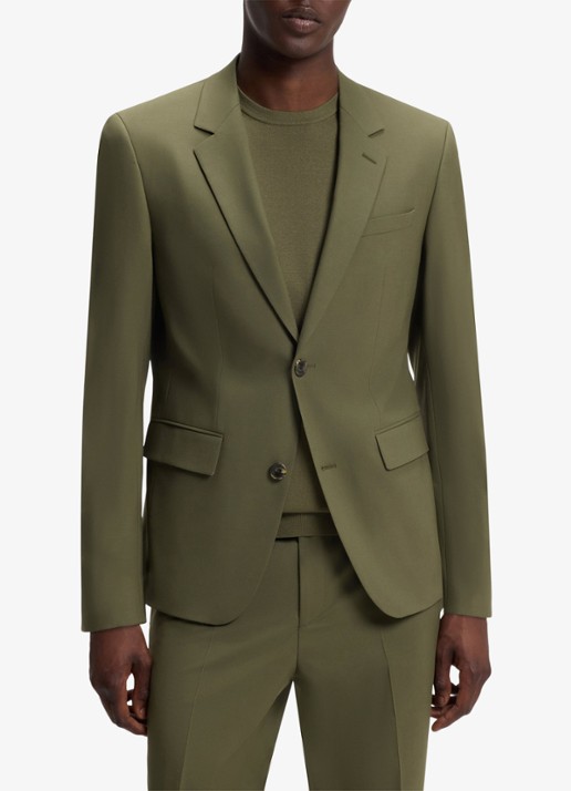 HUGO Slim fit 2-delig pak in wolblend