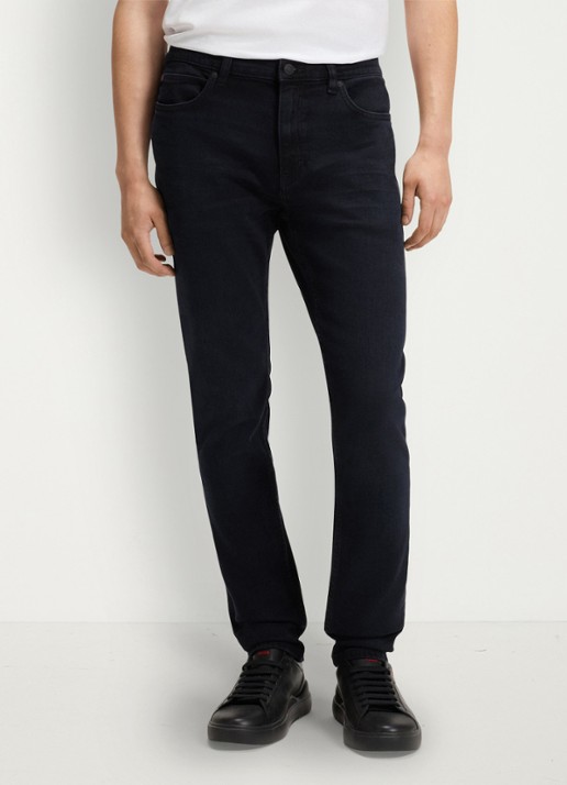 HUGO Slim fit jeans met donkere wassing