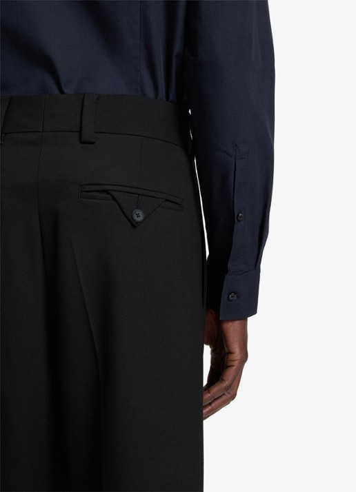 HUGO Slim-fit overhemd in een popeline van gemakkelijk te strijken katoen - detail 6 navy-413 / blauw