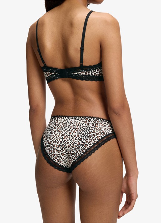 HUGO Slip met dierenprint - detail 3 multicolor