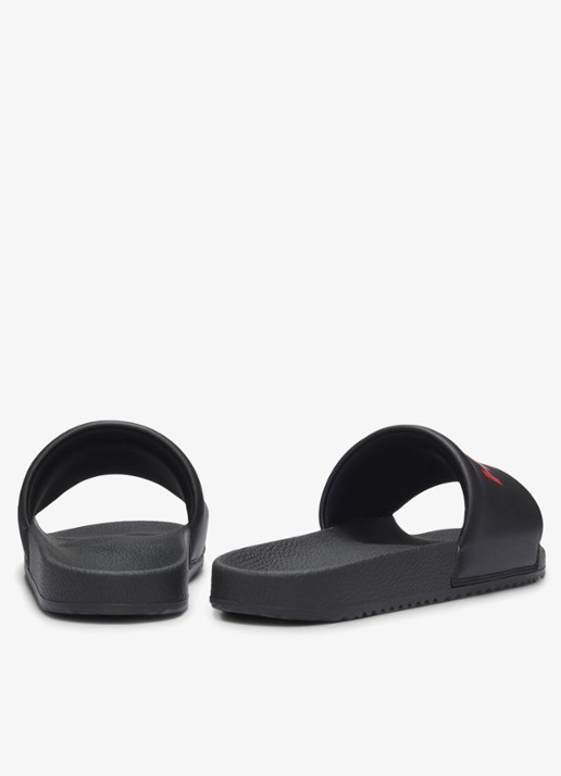 HUGO Slipper met logo - detail 8 zwart