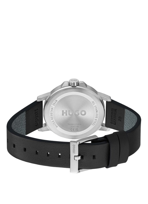 HUGO Smooth horloge HU1530417  - detail 2 zilver