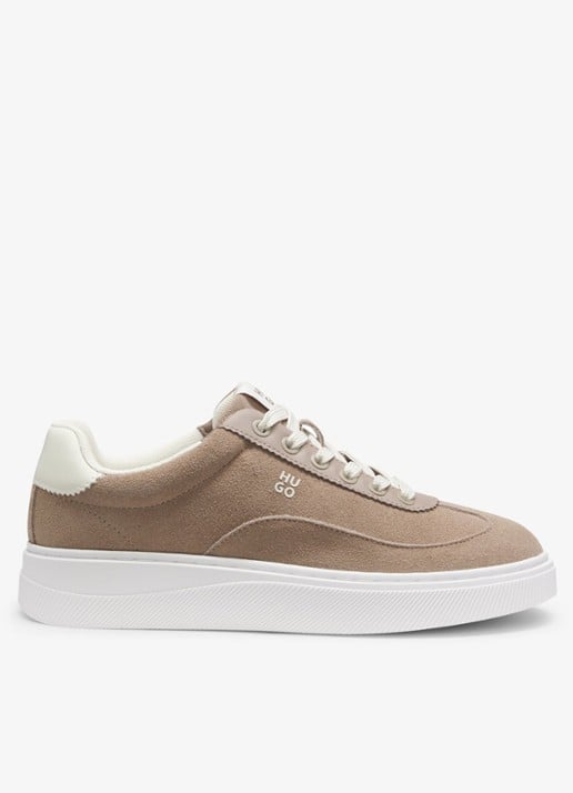 HUGO Sneaker van suède
