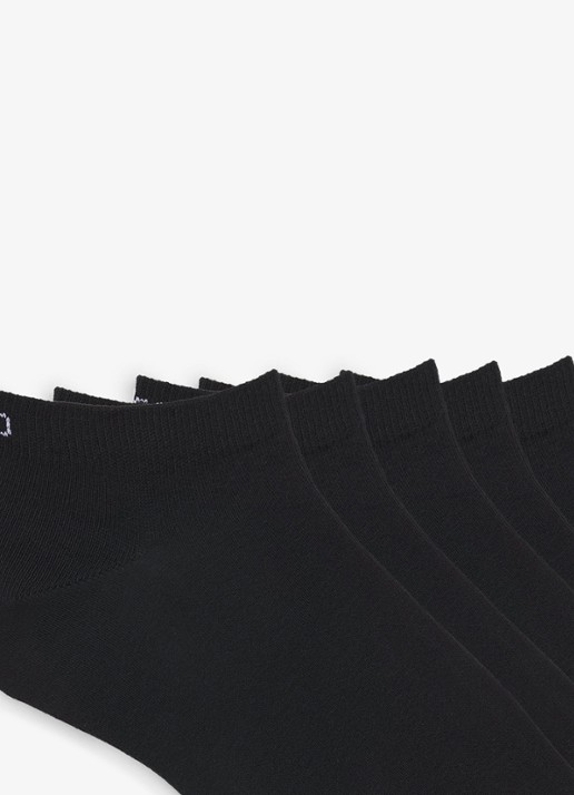 HUGO Sneakersokken in 6-pack - detail 3 zwart