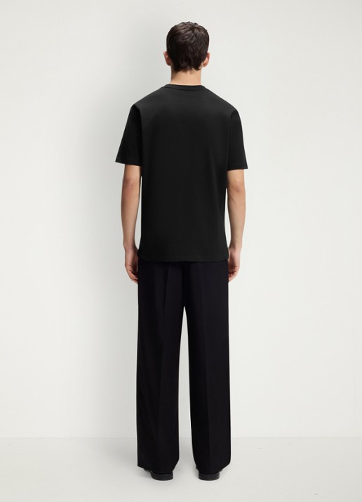 HUGO T-shirt met print - achterkant 5 zwart