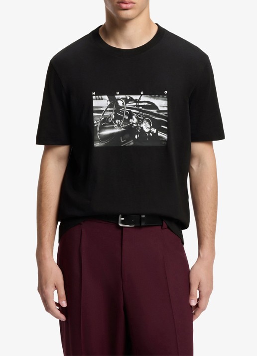 HUGO T-shirt met print
