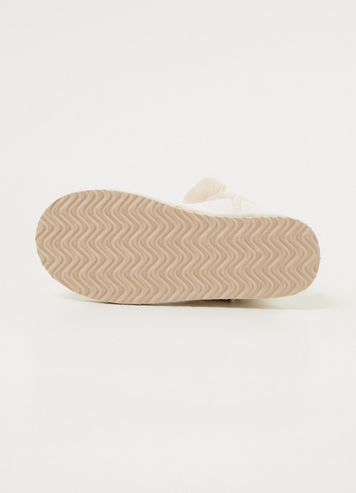 Hunkemöller Pantoffel met imitatiebont - detail 4 beige