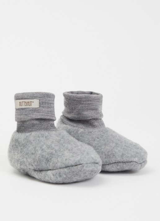 Huttelihut Babyslofje van merino wol