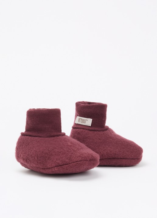 Huttelihut Babyslofje van merino wol