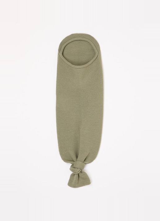 Hvid Cocoon van merino wol